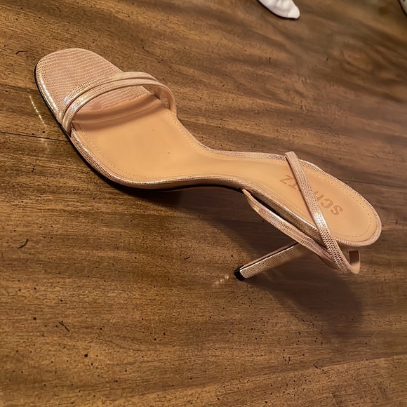 Gold Schutz Heels - size 10 - Picture 3 of 8